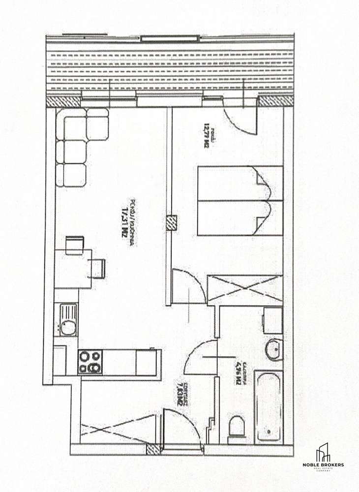 ul. Bulwarowa | 2 pokoje+aneks | loggia | 42,49m2!-16