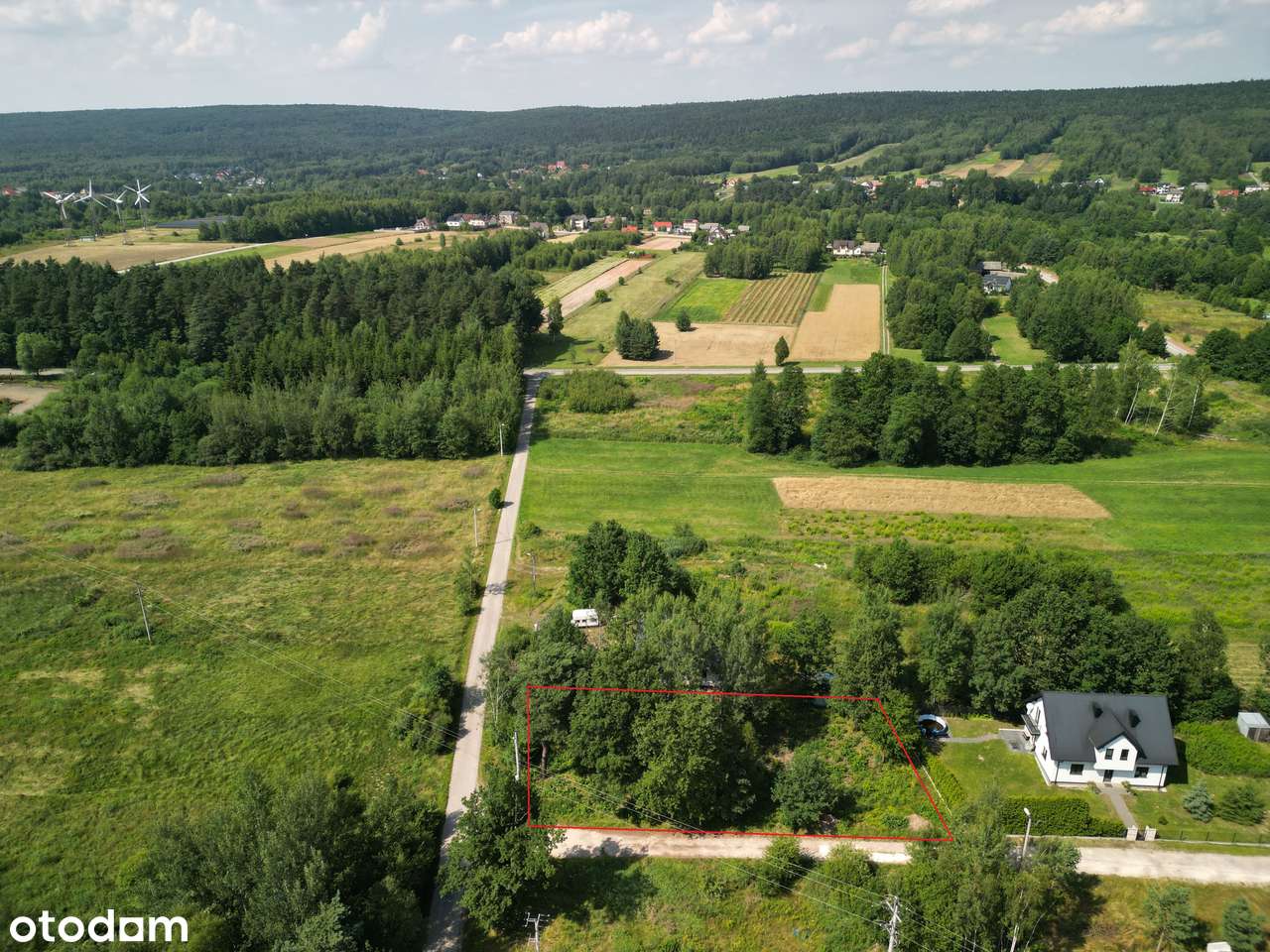 Działka budowlana na skraju lasu - Pełny obrazek: 4/11