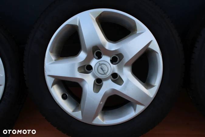 FELGI STAOWE STRUKTURALNE DEKLE OPONY OPEL ZAFIRA A B ASTRA H MERIVA B VECTRA C SIGNUM R16 205/55 5X110 - 6