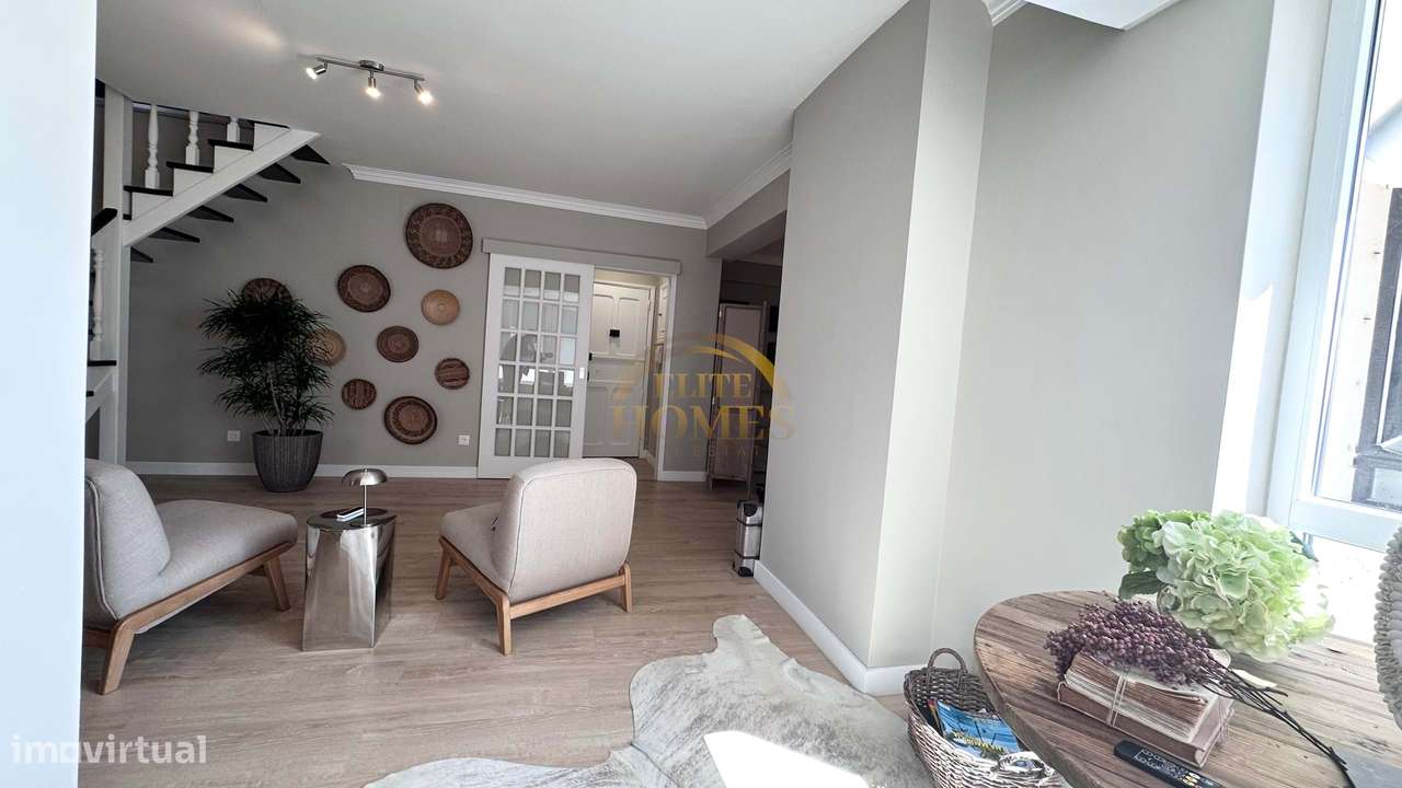 Duplex T4 com Terraço no Bairro do Rosário, Cascais. - Grande imagem: 4/42