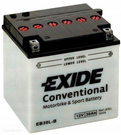 Akumulator Exide 30Ah 300A P+ EB30L-B MOŻLIWY DOWÓZ MONTAŻ - 2