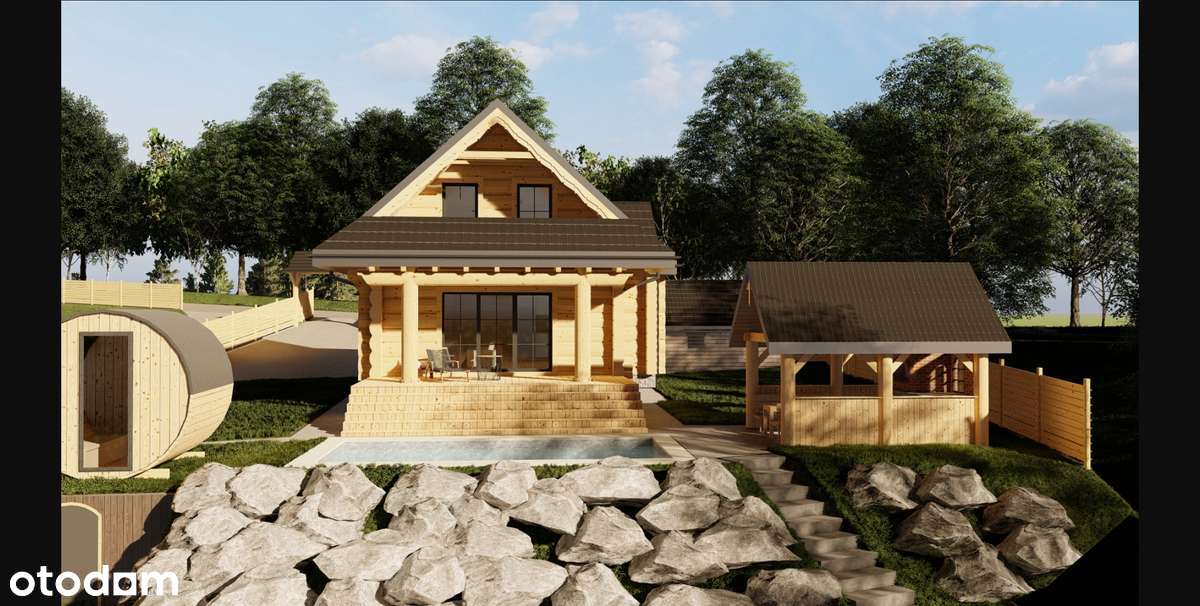 Dom z półbala, willa, gotowy dochodowy biznes, rezydencja wypoczynkowa - Pełny obrazek: 4/20