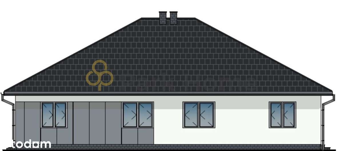 Parterowy dom/ bliźniak blisko lasu i jeziora - Pełny obrazek: 4/6