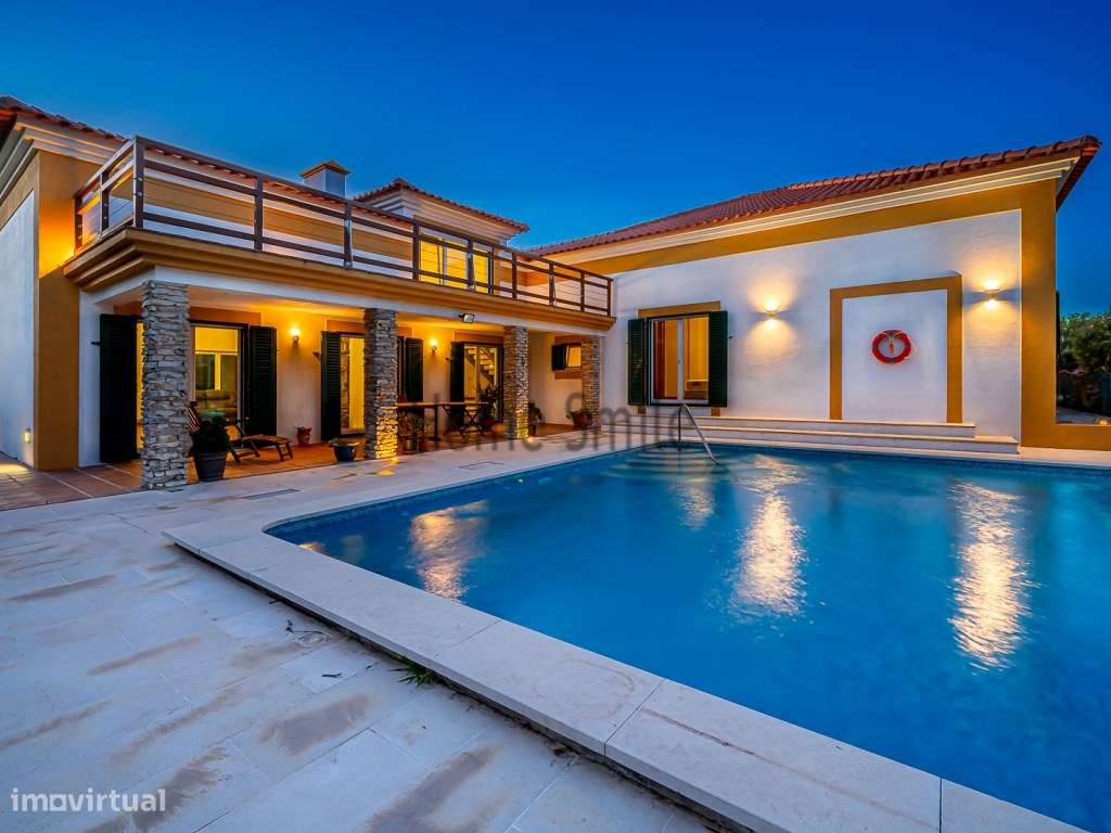 MORADIA LUXO STO ESTEVÃO. PISCINA. GARAGEM. COURT TÉNIS-47