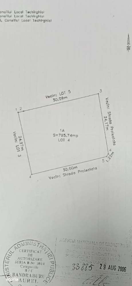 Teren Techirghiol 800mp cu vedere frontala la lac-7