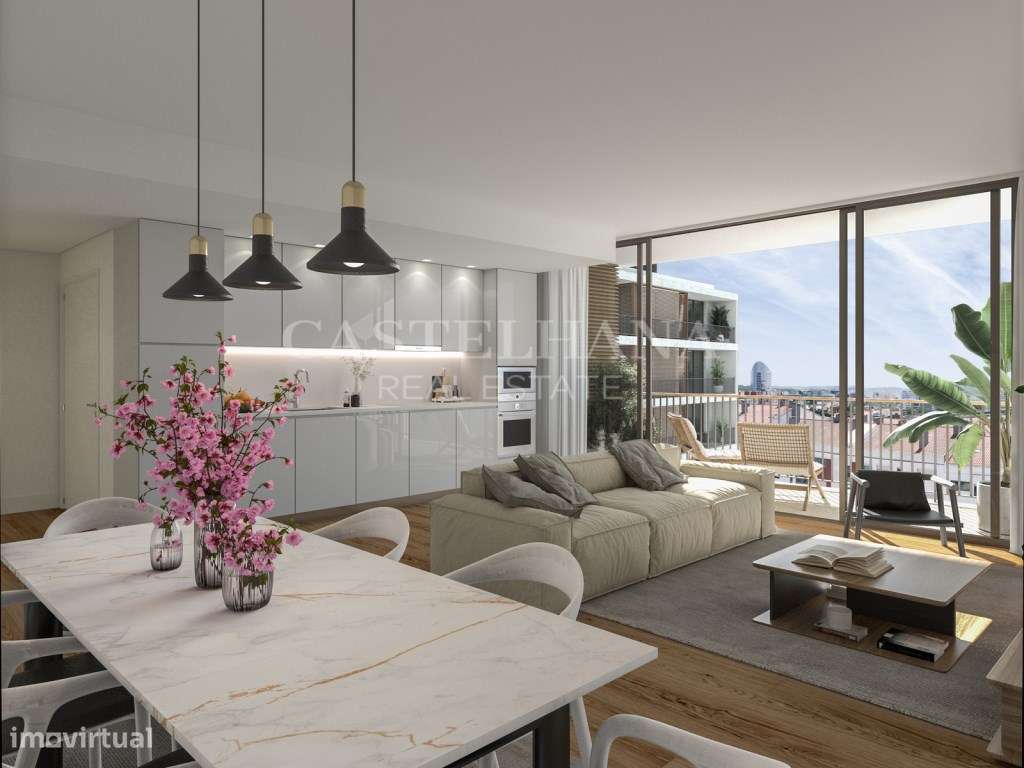 Apartamento T3 com varanda em novo empreendimento em Carnaxide - Grande imagem: 4/86