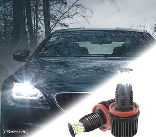 LÂMPADAS ANGEL EYES LED 40W COR BRANCA E92 E93 E90 E91 - 1