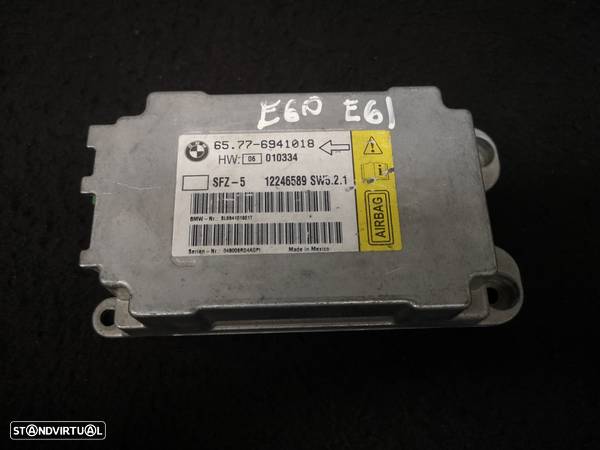 Centralina de airbag BMW SER 5 6 e60 e61 e63 e64 2003+ - 3