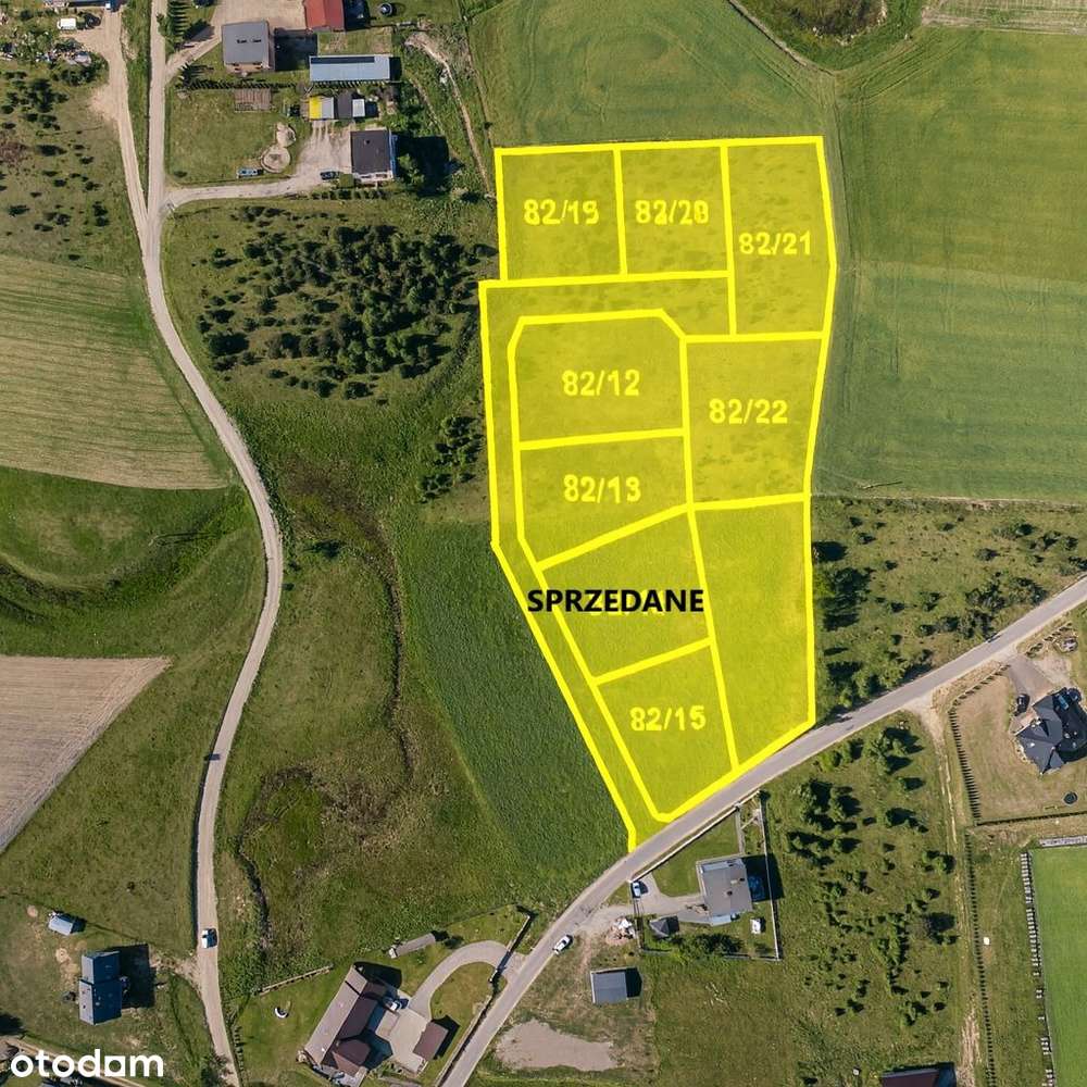 Działki Grabowiec gm.Szemud z wydanymi WZ-0