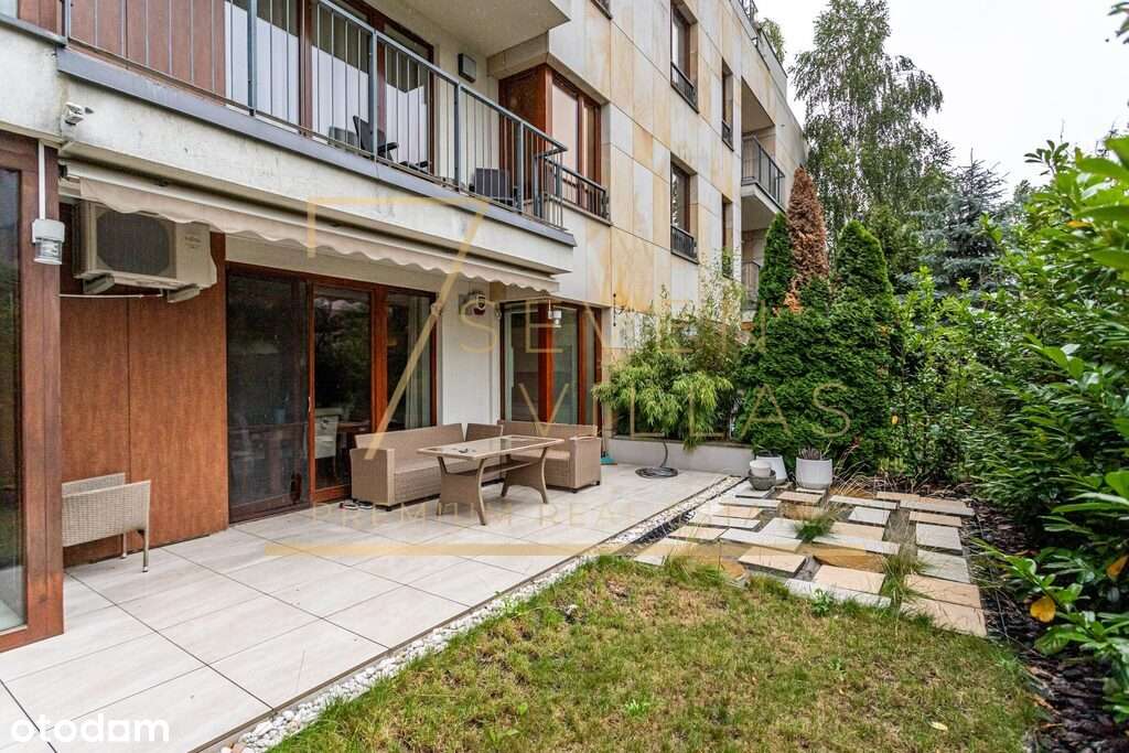 Apartament z ogrodem w sercu Miasteczka Wilanów-12