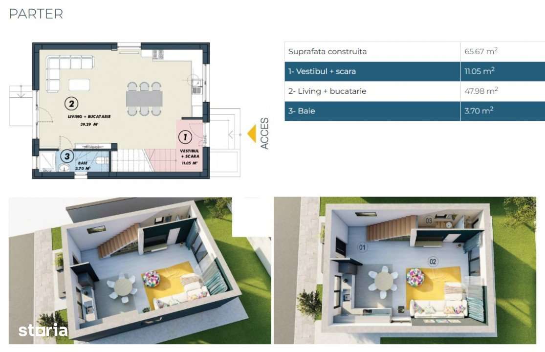 Casa 4 camere | 120mp | Tunari | 0 comision | complex rezidential inch - Imagine principală: 5/19