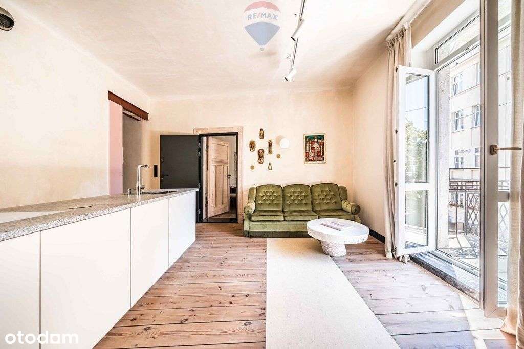 Stylowe mieszkanie biuro kamienica balkon Łazarz - Pełny obrazek: 2/20