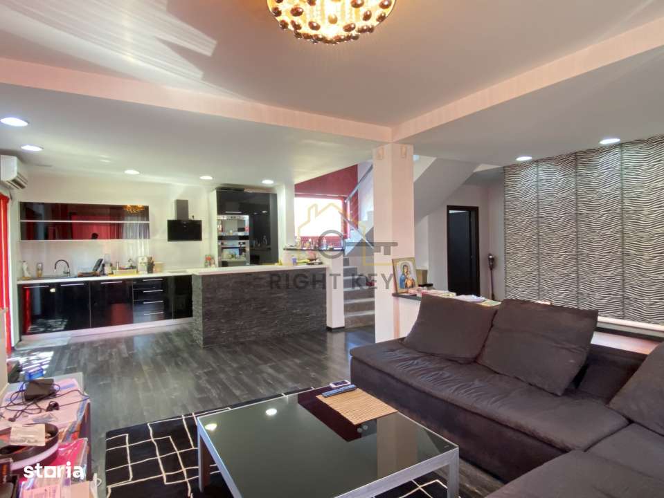 Vila complet mobilata, 4 camere, garaj, 414 mp teren, comision 0%-5