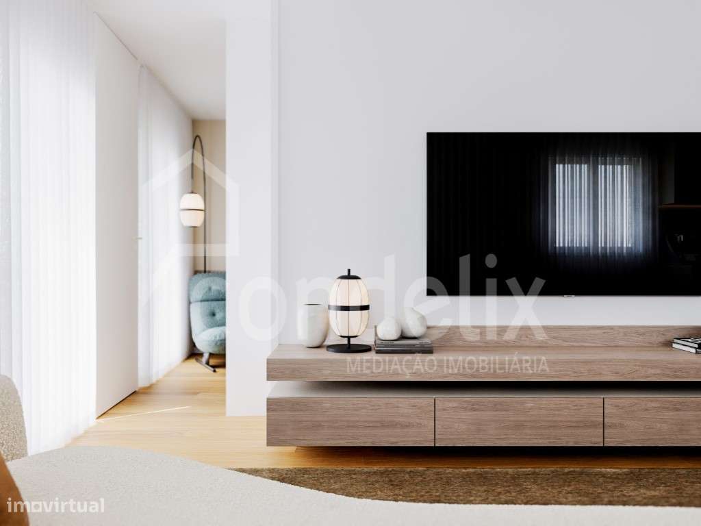 Apartamento T1 novo junto à linha do mar na Foz do Douro-12