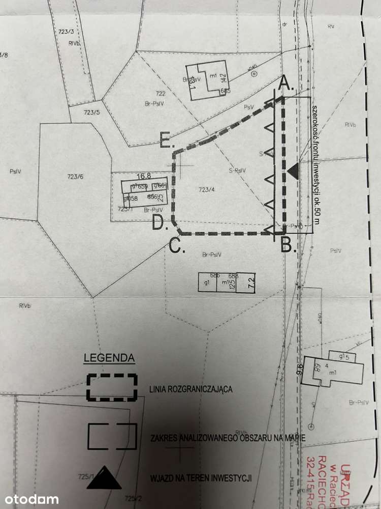Działka budowlana Raciechowice z WZ, Kraków 40 min! Dobczyce 10 min! - Pełny obrazek: 2/17