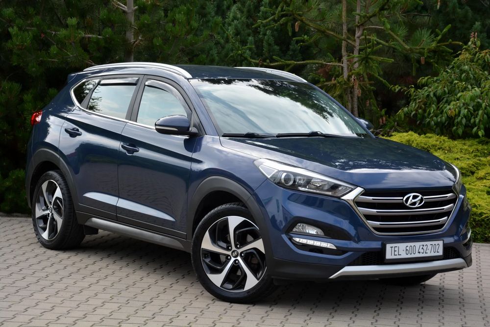 Hyundai Tucson III (2015-2020) blue 1.7 CRDi 2WD DCT Premium 2017