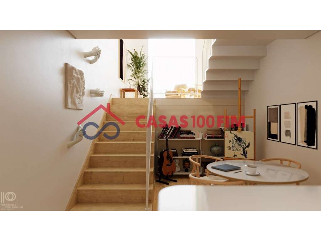 T1+1 , Duplex no 1º piso , Cais da Pescaria, Gaia - Grande imagem: 5/12