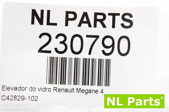 Elevador do vidro Renault Megane 4 C42829-102 - 8