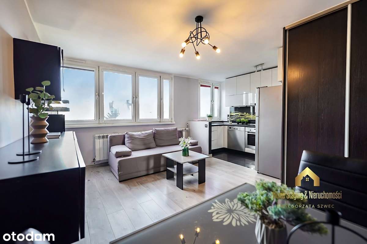 Spółdzielcze własnościowe!2-pokojowe mieszkanie z wyposażeniem-0