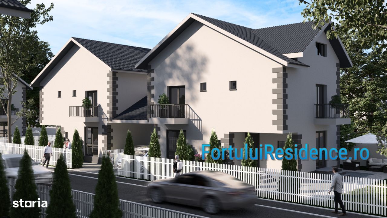 Fortului Residence Complex 44 de case P+1+M TVA 9% INCLUS