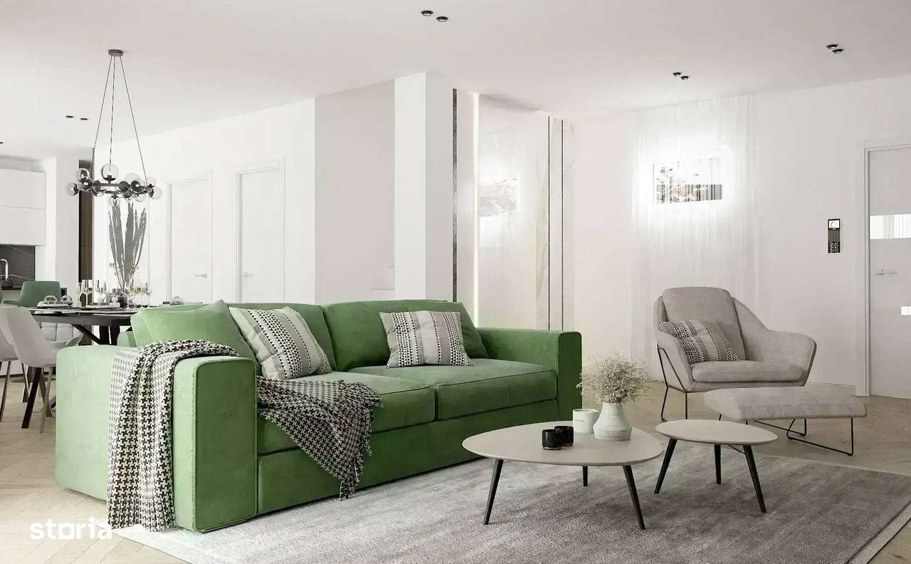 Pipera Plaza LUX Apartament 3 Camere Cu Gradina Comision 0 - Imagine principală: 3/10