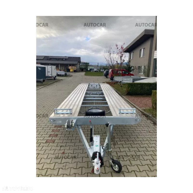 Autocar Platforma,trailer auto Indiana 8,5m 3axe - 4