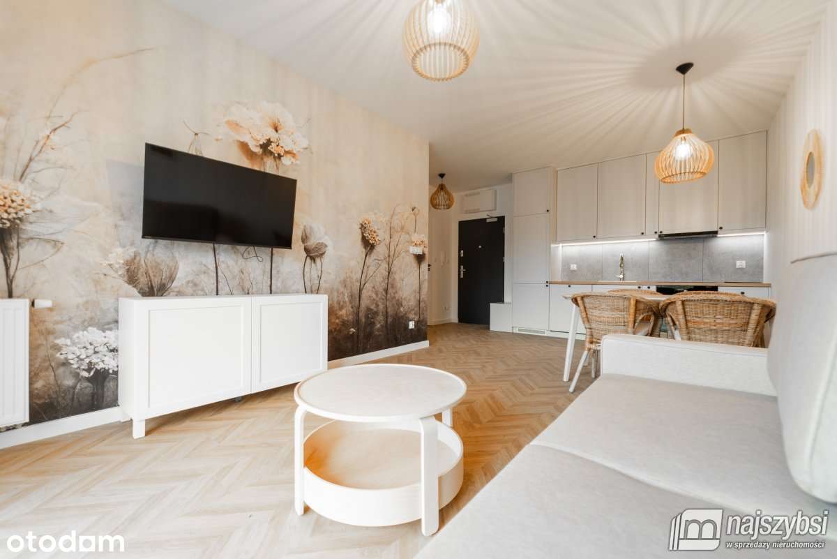 Szczecin - Nowe 42m2 +ogródek 67m2 +  miejsca post