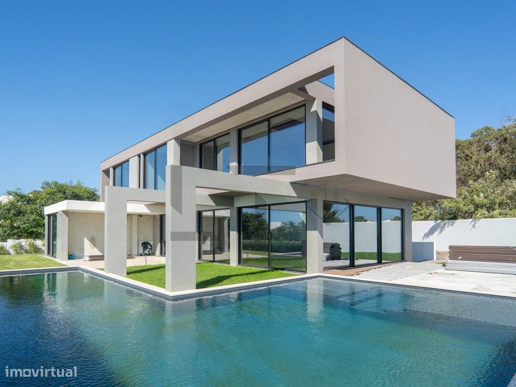 Moradia V3+1 de Luxo com Piscina e Total Vista Mar para Venda em Po... - Grande imagem: 1/60