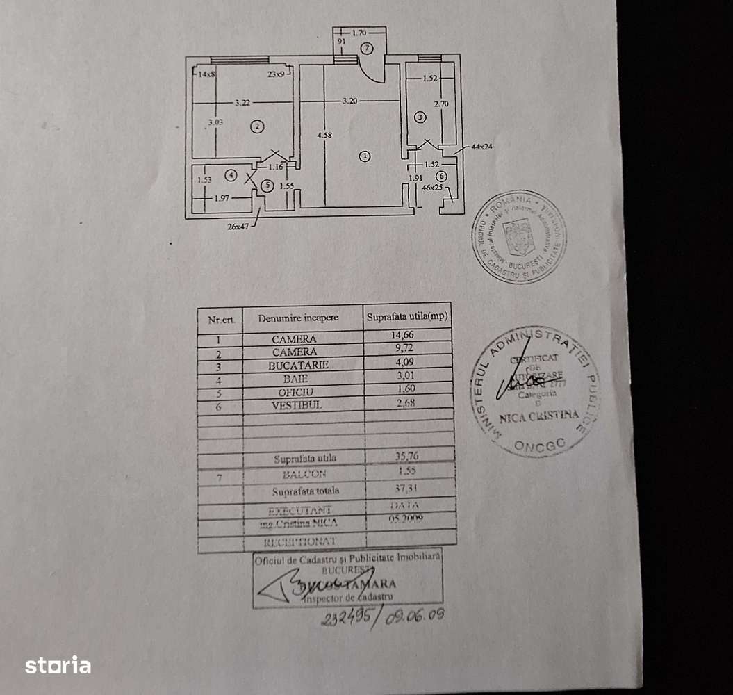 Apartament 2 camere de vânzare Lujerului-7