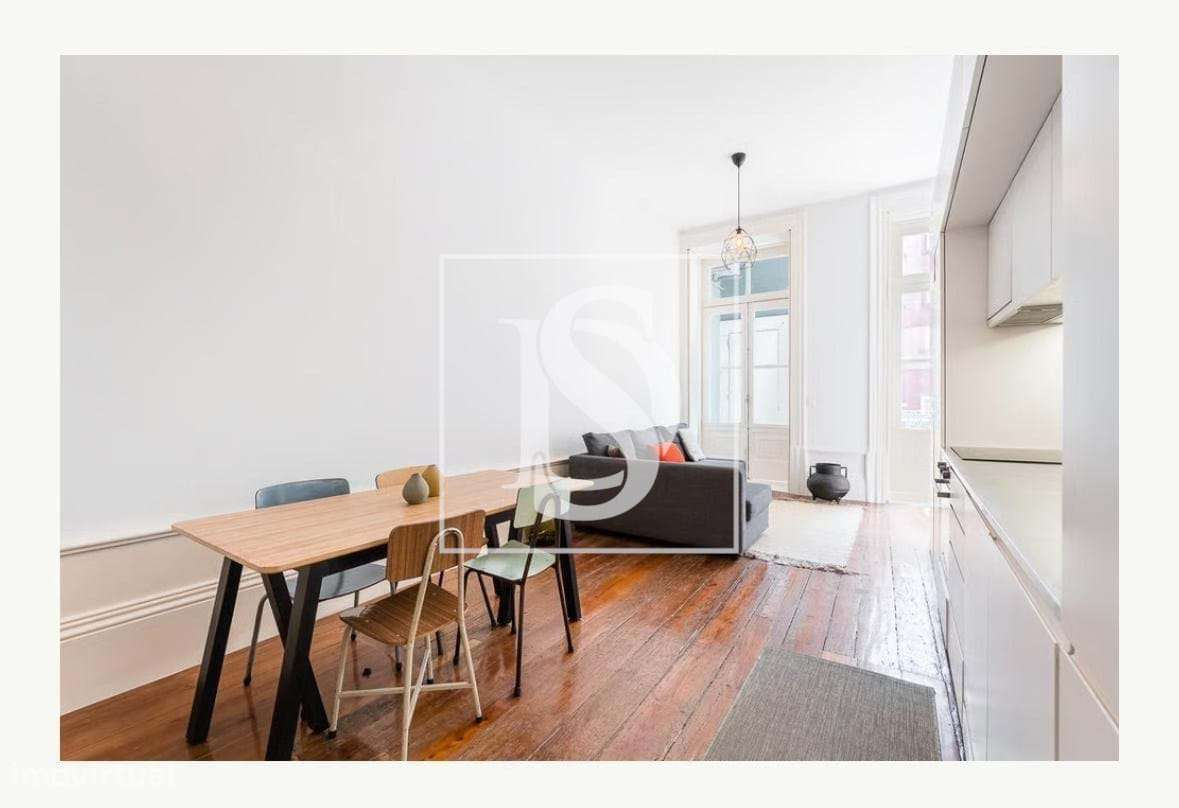 Apartamento T1 com terraço, para arrendamento no Centro histórico do P - Grande imagem: 5/31