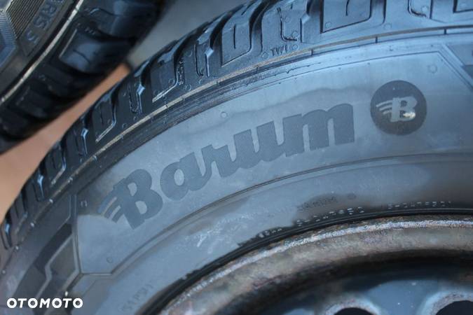 KOŁA FELGI STALOWE OPONY ZIMOWE BARUM 195/65 R15 OPEL 5x110 ET49 - 10