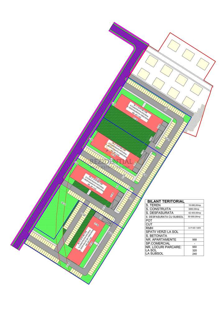 Teren cu autorizatie S+P+9+10R, zona Faur – Hala Laminor, Sector 3-0