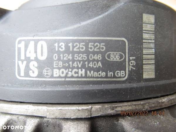 ALTERNATOR OPEL VECTRA C 3.0 CDTI 0124525046 - 3