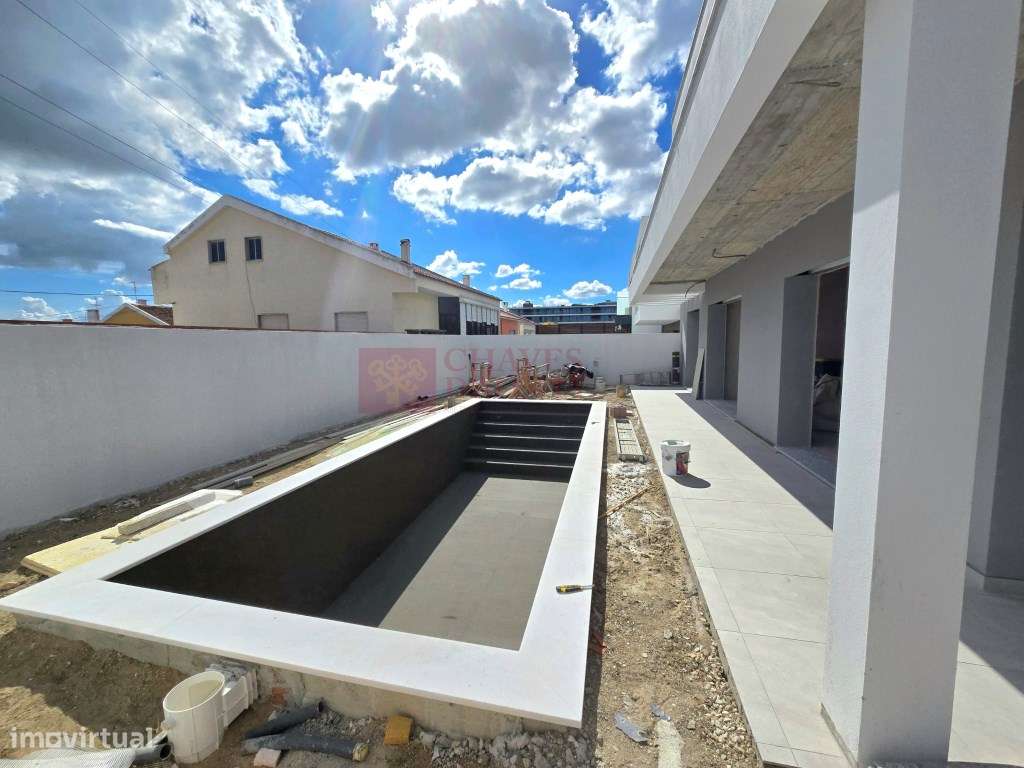 Moradia T4 com vista rio e piscina - A 10 minutos de Lisboa-15