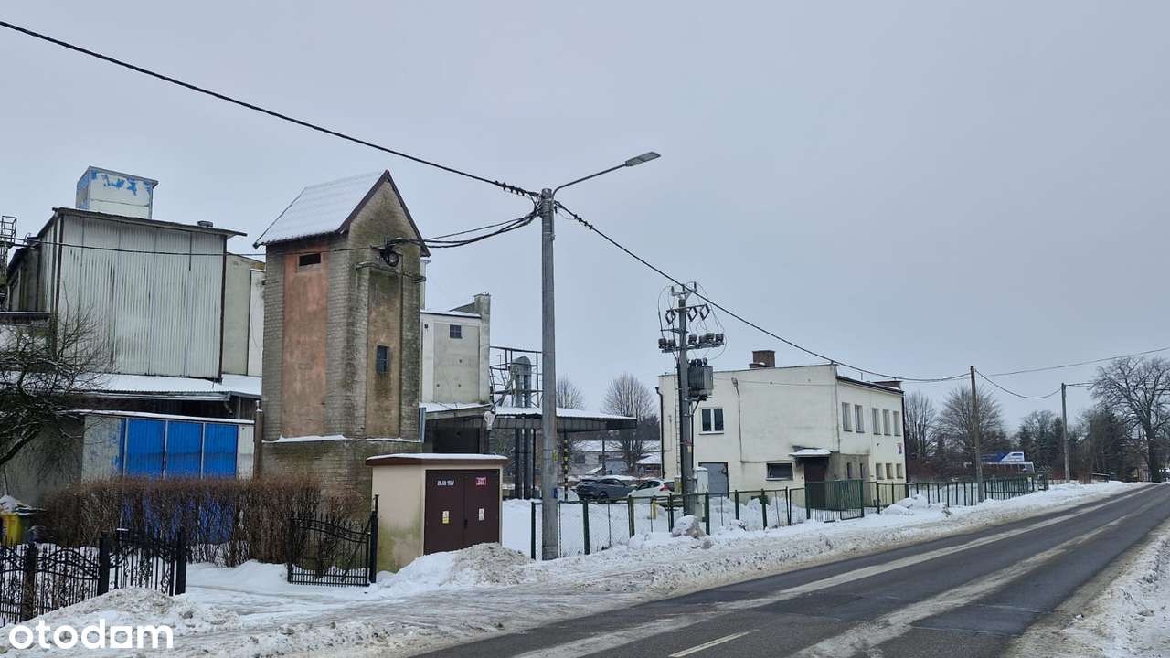 Budynki magazynowo - produkcyjne. Przechlewo ulica Dworcowa.-1
