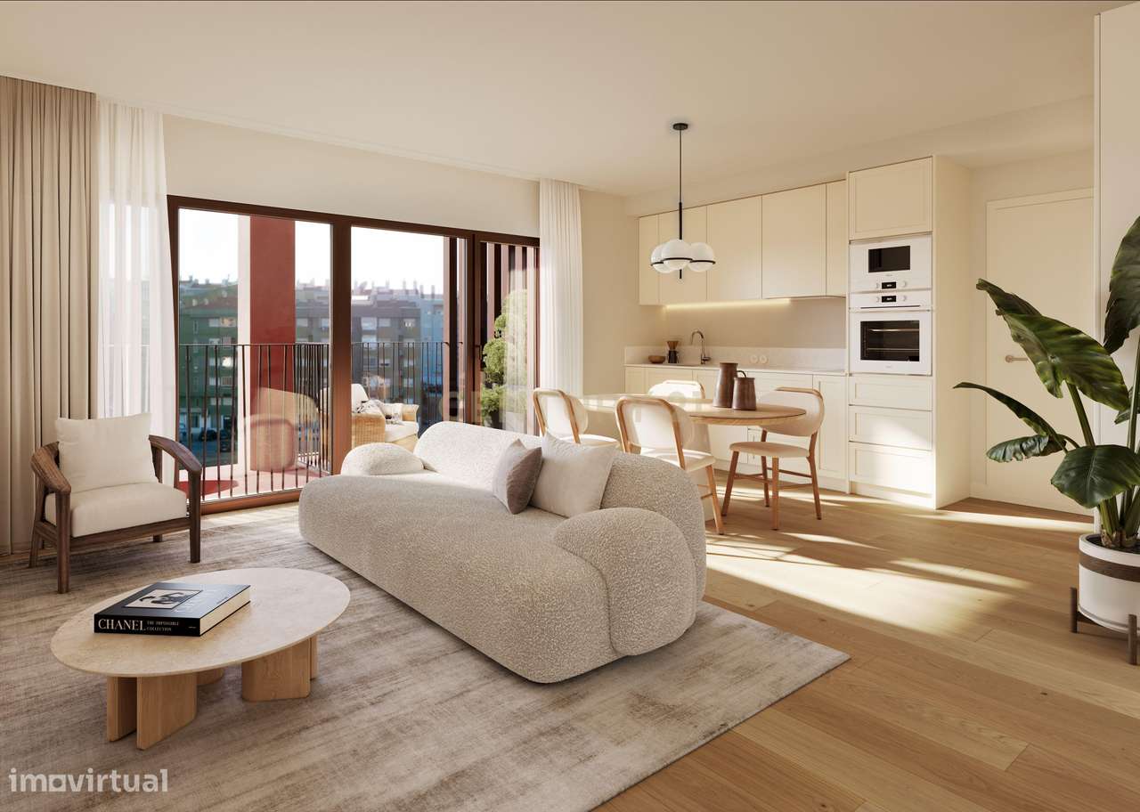 Apartamento T1 - Empreendimento Almar Beach – Almada - Grande imagem: 4/6