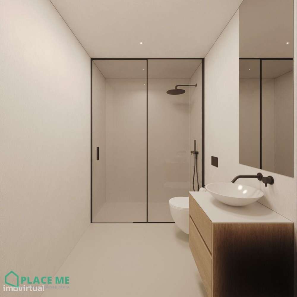 Apartamento T1 - Equipado - Novo (Projeto Carvalho Araújo)-6