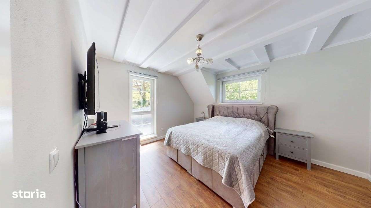 Casa individuala, 120mp utili, teren 596mp, carport, mobilata, utilata-7