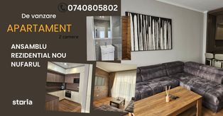 De vanzare - Apartament cu 2 camere, cart. rezidențial Nufarul Oradea
