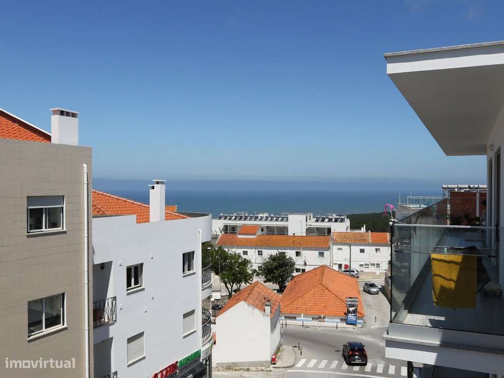 Fabuloso Apartamento T3 Novo com Vista de mar no Sítio Nazaré-9