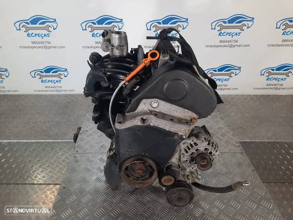 MOTOR COMPLETO 1.4i 16V 85CV BXW SEAT IBIZA LEON CORDOBA TOLEDO SKODA FABIA ROOMSTER VW VOLKSWAGEN POLO GOLF MOTOR ARRANQUE ALTERNADOR BIMASSA COMPRESSOR EMBRAIAGEM BOMBA DIRECAO INJETORES - 8