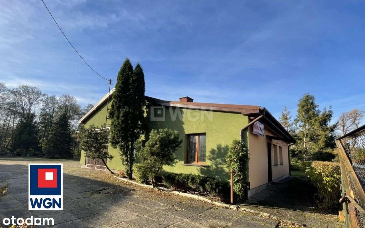 Dom, warsztat, hala mag., Barcino, działka 5000m2-6