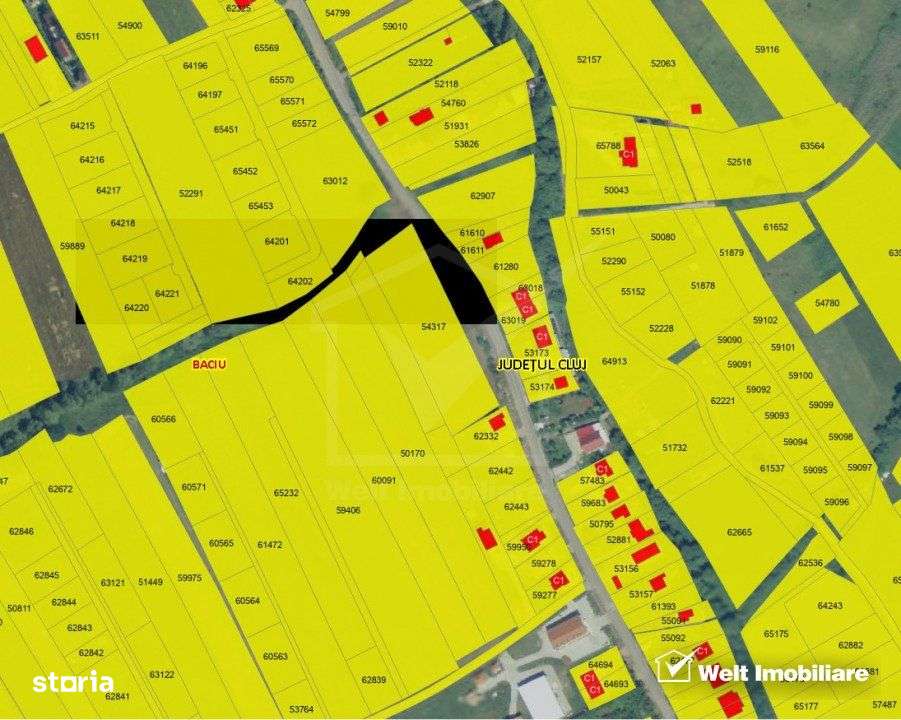 Parcela 1100 mp, pozitie buna cu panorama, Popesti, expunere sudica - Imagine principală: 2/5