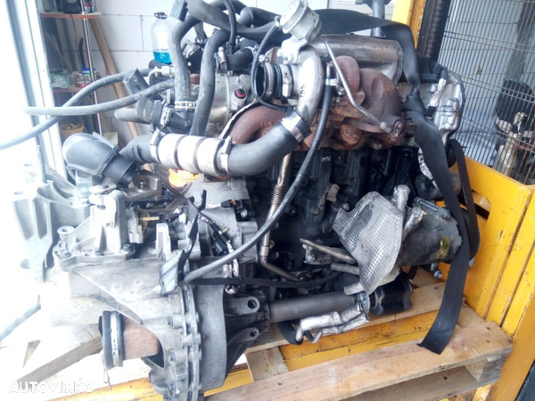 Motor 2.2 hdi 4HV 4HU QVFA euro 4 147 mii km pompa inalta cutie viteze turbo electromotor alternator - 1