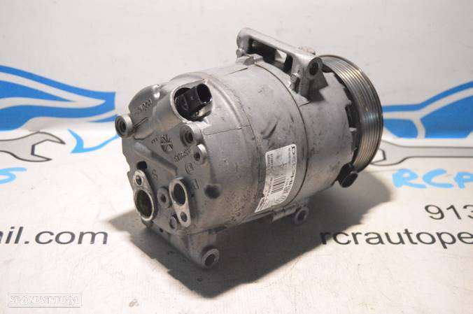 COMPRESSOR AC AR CONDICIONADO DELPHI 8200940837 6570901 01140854 RENAULT LAGUNA II 2 MK2 BG0 BG1 2.2 DCI 140CV G9T706 - 4