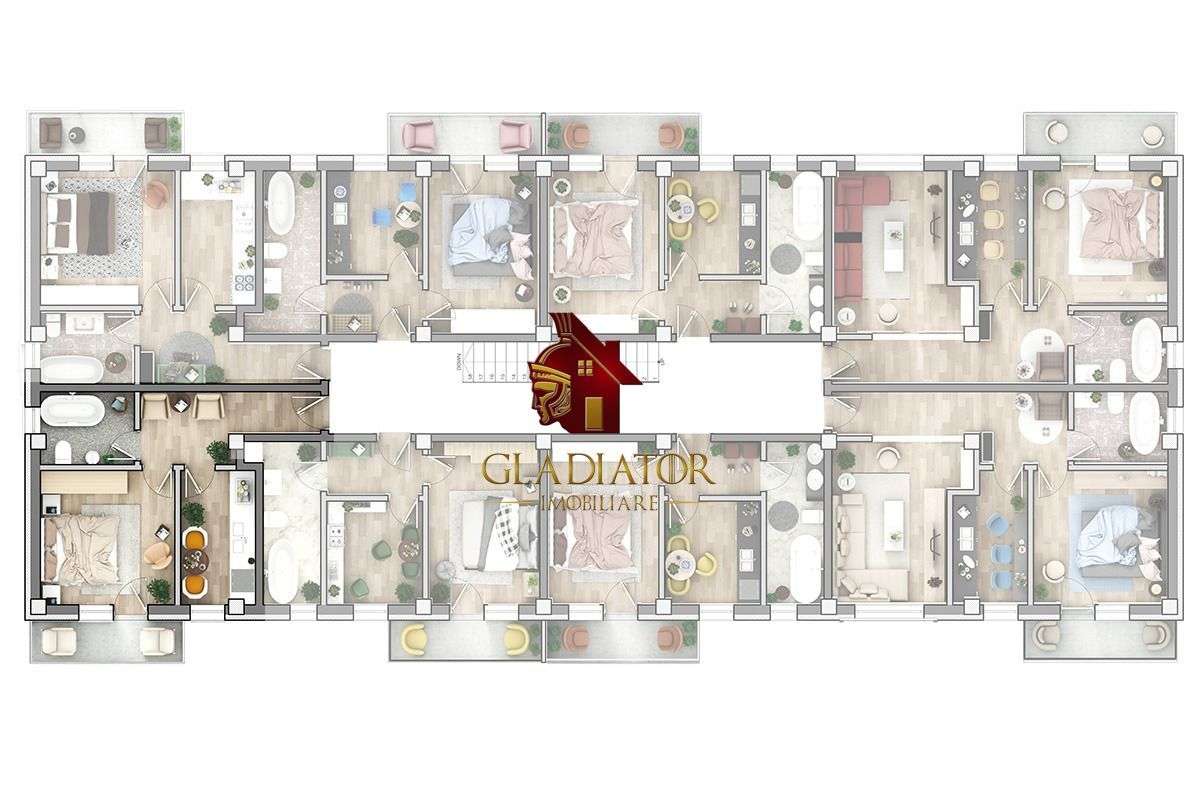 Apartament 1 camere, decomandat, bloc nou, Capat CUG - Lunca Cetatuii-5