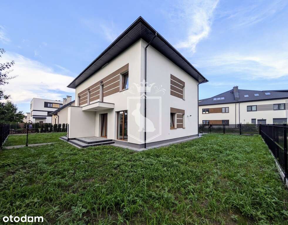 Dom w zabudowie bliźniaczej w stanie deweloperskim-1