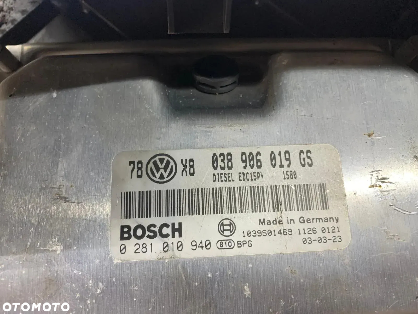 KOMPUTER ZESTAW STARTOWY VW PASSAT B5 LIFT 1.9 TDI 038906019GS - 5