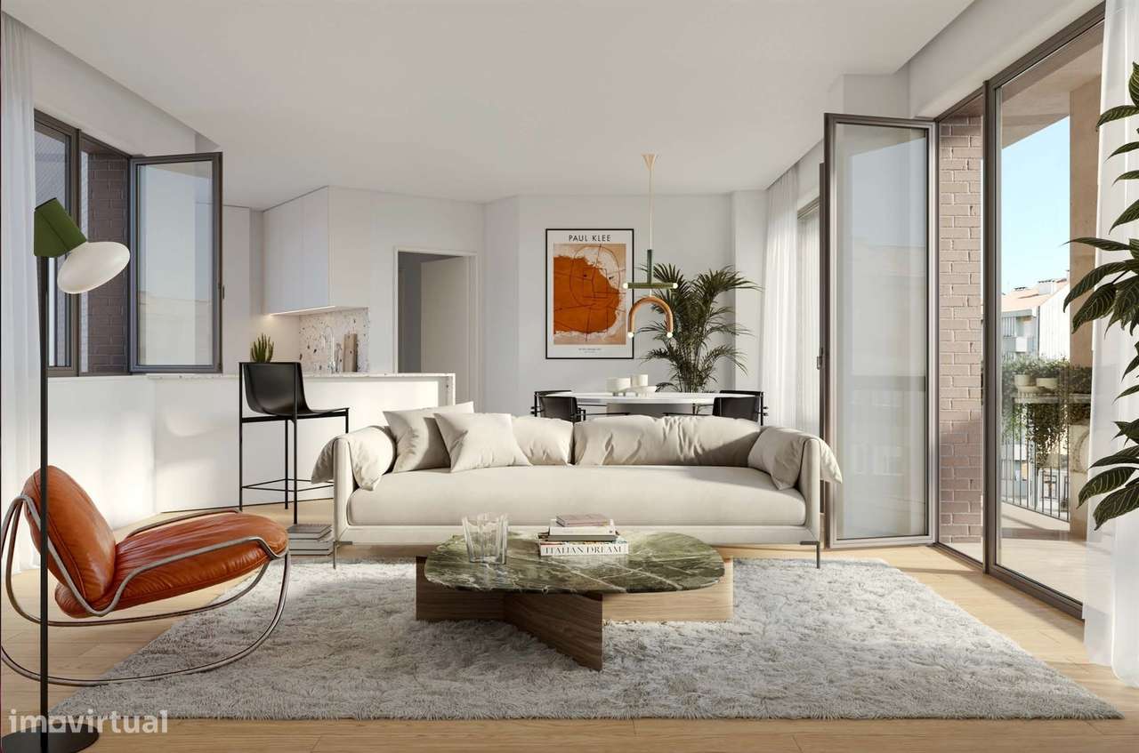 Apartamento T1+1 no Bonfim, Porto - Grande imagem: 4/7