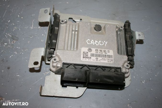 Calculator Motor ECU Vw Caddy 1.9 Tdi 105 Cai Livram Oriunde - 1